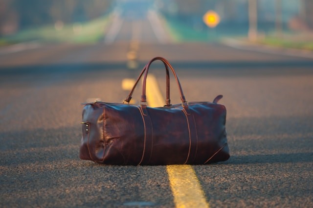 Leather Duffle Bag