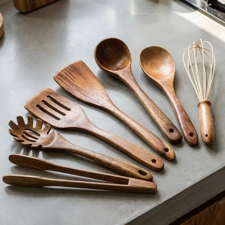 wooden cooking set, wooden cooking utensils set. wooden spatula set