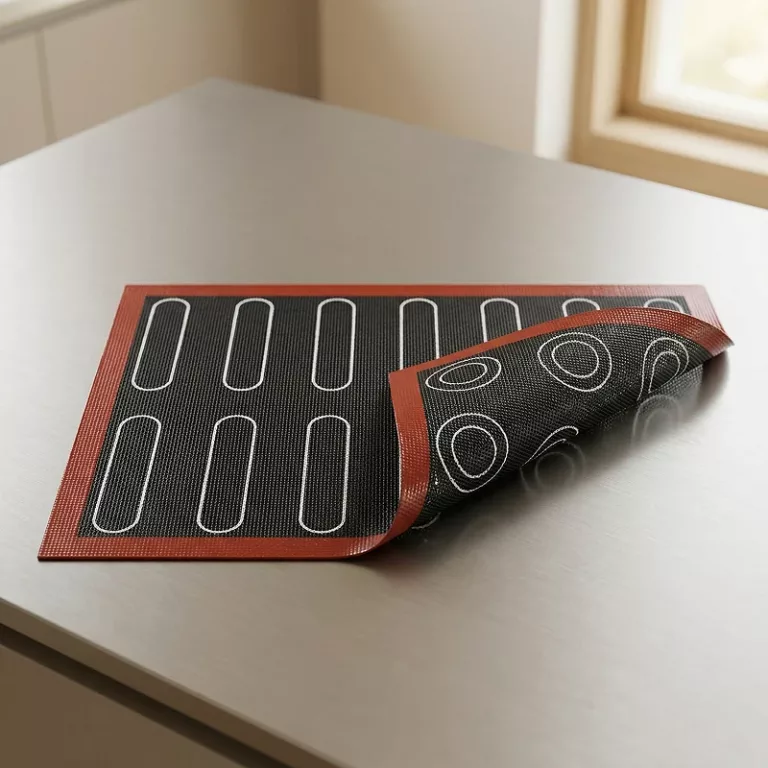 silicone baking mat, non stick baking mat, perforated silicone baking mat
