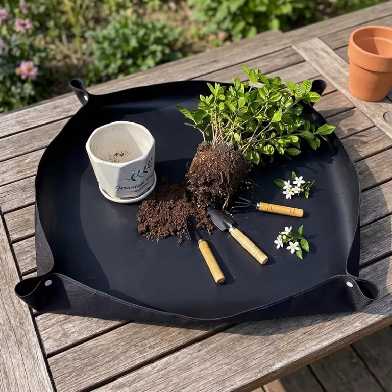 plant repotting mat, waterproof potting mat, waterproof gardening mat