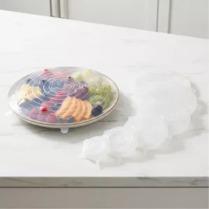 silicone bowl covers, silicone stretch lid, reusable silicone food covers