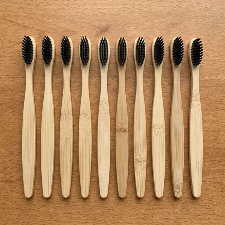 bamboo toothbrush, wooden toothbrush, biodegradable toothbrush, bamboo bristle toothbrush