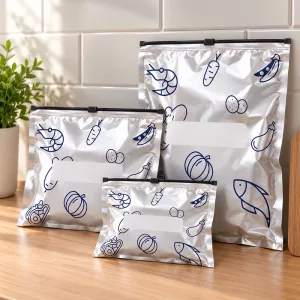 freezer food bag, aluminum pouches for food, vacuum seal freezer bags, freezer storage bags