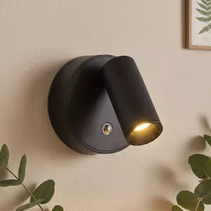 Rechargeable Dimmable LED Night Light Wall-Mounted Rotatable Magnetic Lamp