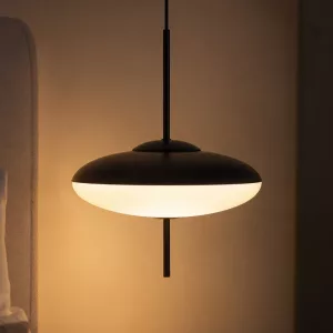 Modern Minimalist Iron Chandelier Warm White LED Pendant Ceiling Lights