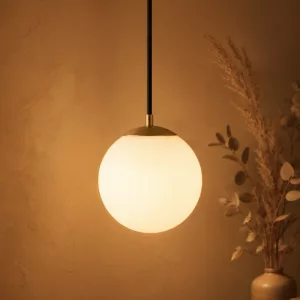 Modern Minimalist Hanging Single Chandelier LED Bulb Pendant Ceiling Lights