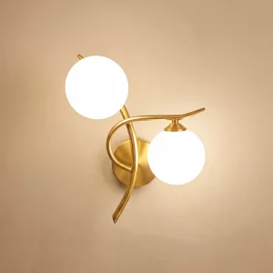 Stylish Nordic Sconce White LED Bulbs Wall Lamp