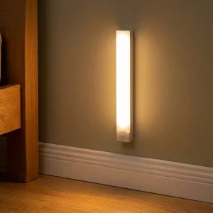 Rechargeable Motion Sensor LED Night Light Wall-Mounted Magnetic Lamp