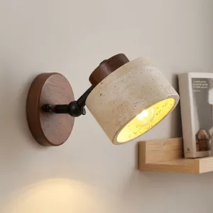 Stylish Nordic Stone Sconce Soft Lighting LED Bulbs Wall Lamp