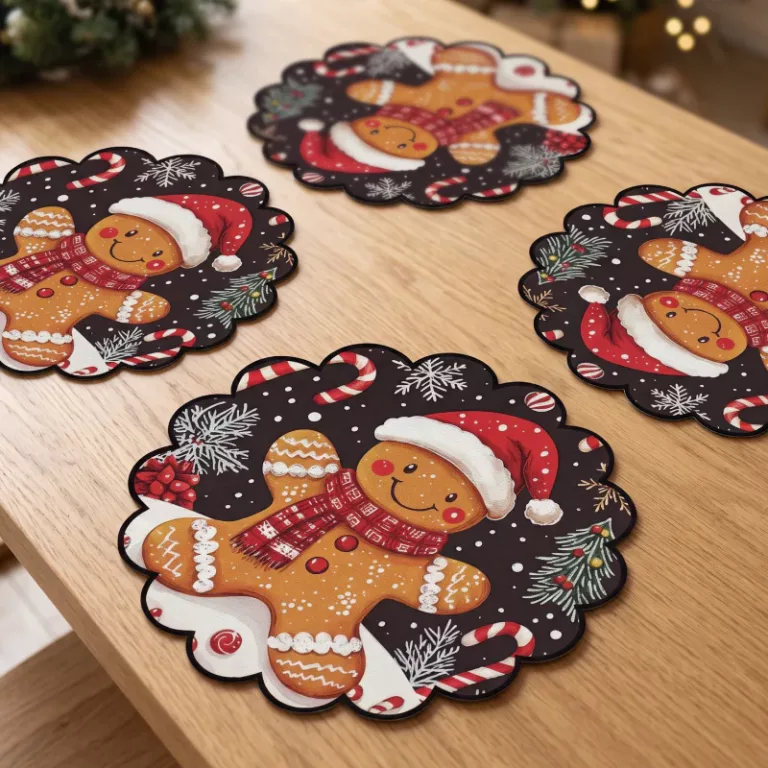 christmas paper placemats