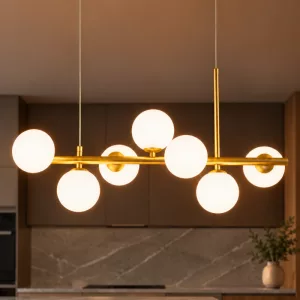 Modern LED Ball Bulb Kitchen Chandelier Pendant Ceiling Lights